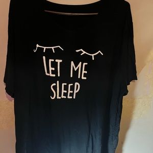 Large pj shirt